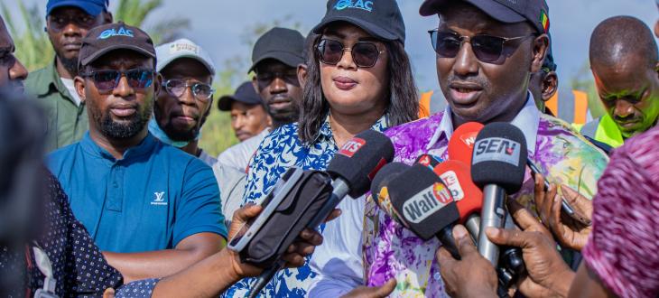 EN TOURNEE DANS LE NORD ET L’EST DU SENEGAL, LE MINISTRE DE L’HYDRAULIQUE MAGNIFIE LES ACTIONS MENEES PAR L’OLAC