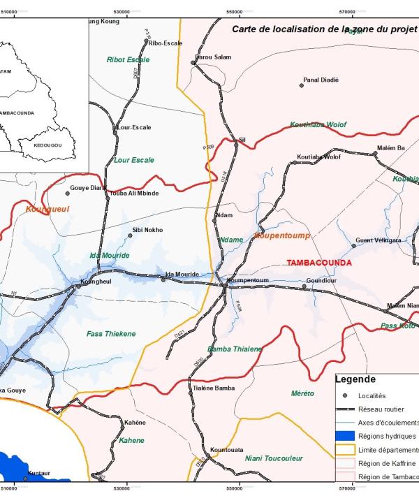 PROJET DE MOBILISATION DE RESSOURCES EN EAU DU BASSIN VERSANT DE NANIJA BOLONG (PROMOREN)