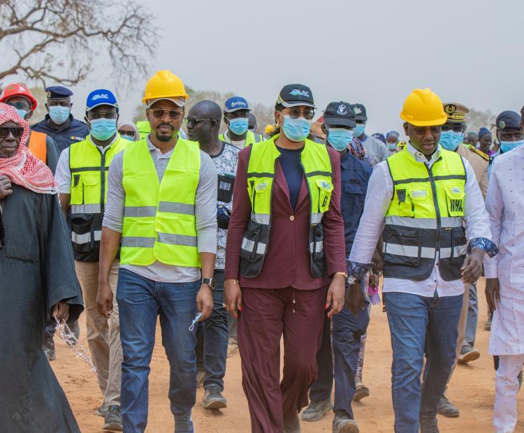 TRAVAUX DU PROMOREN : LE MINISTRE DE L’HYDRAULIQUE ET DE L’ASSAINISSEMENT SATISFAIT DE L’ETAT D’AVANCEMENT