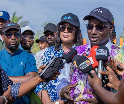 EN TOURNEE DANS LE NORD ET L’EST DU SENEGAL, LE MINISTRE DE L’HYDRAULIQUE MAGNIFIE LES ACTIONS MENEES PAR L’OLAC