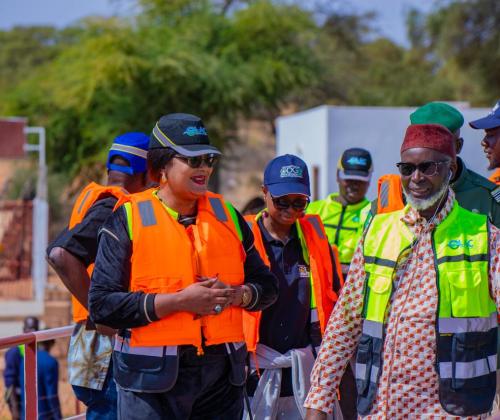 REUNION  DECENTRALISEE DU CONSEIL D’ADMINISTRATION A SAINT-LOUIS SUIVIE DE VISITE DE TERRAIN
